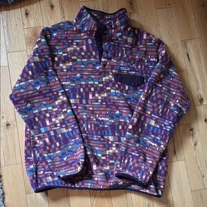 Patagonia Women's Lightweight Synchilla® Snap-T® Fleece Pullover, XL